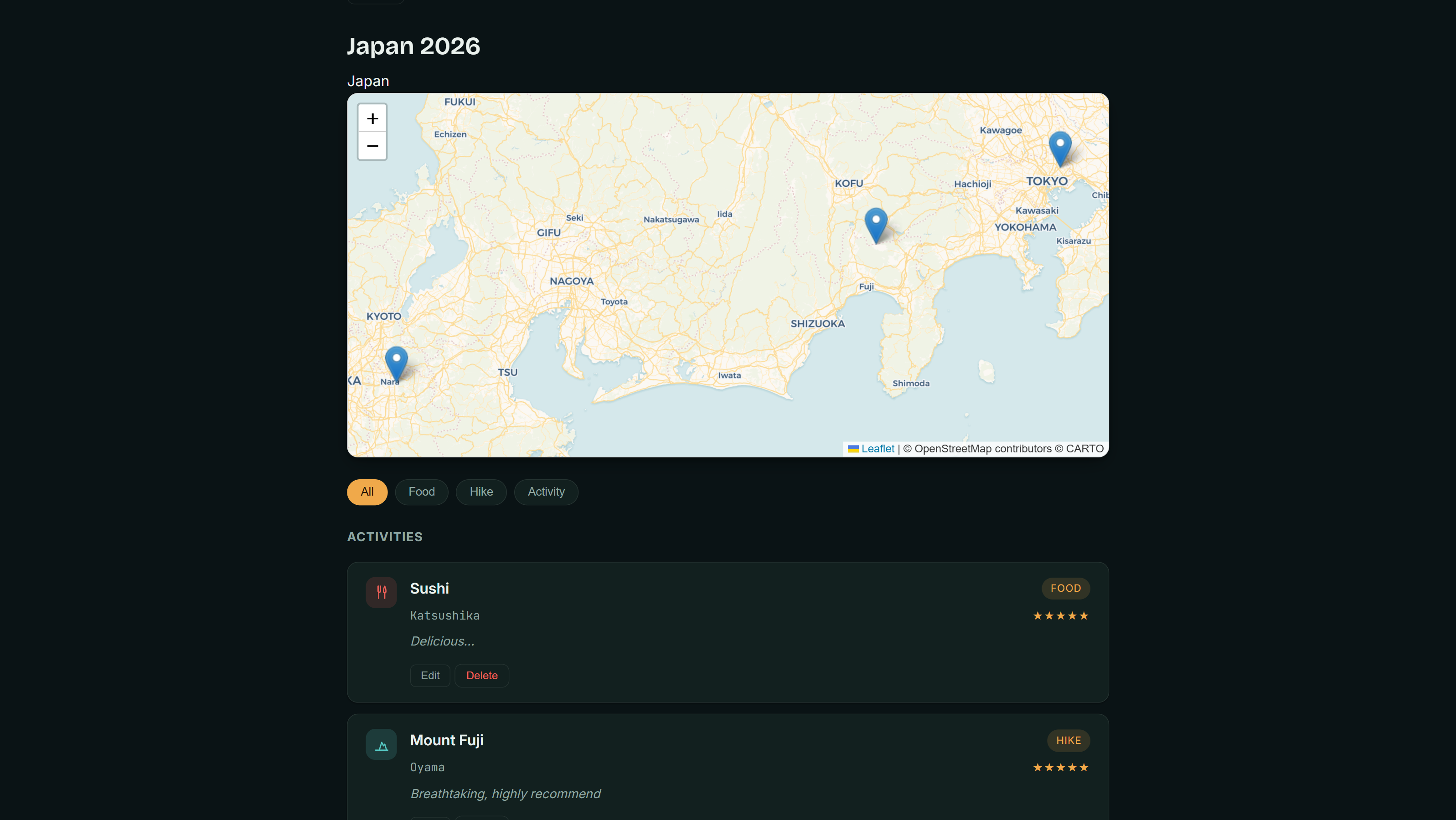 TripDrop screenshot